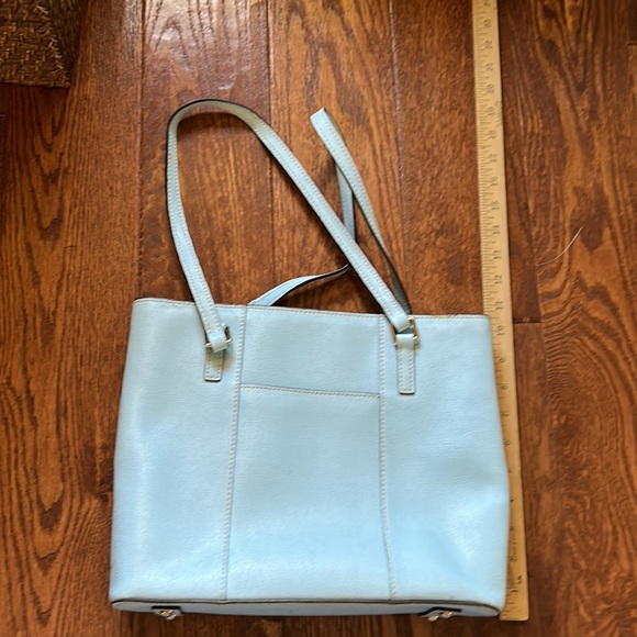 Dooney & Bourke Light Blue Tote Shopper - Picture 2 of 5